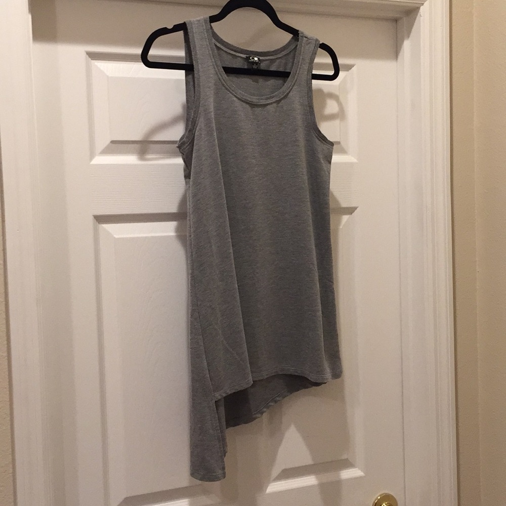 Cable & Gauge grey tank top